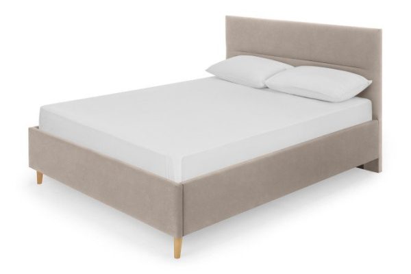 Bed with lifting mechanism Telma color beige 160x200 cm