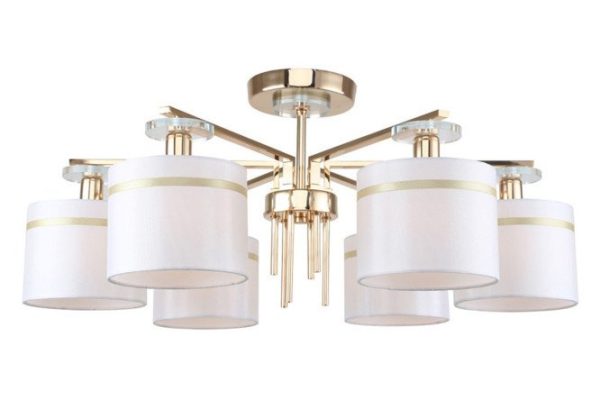 Ceiling chandelier STILFORT Chart 12 sq.m., 73x31x73 cm, E14