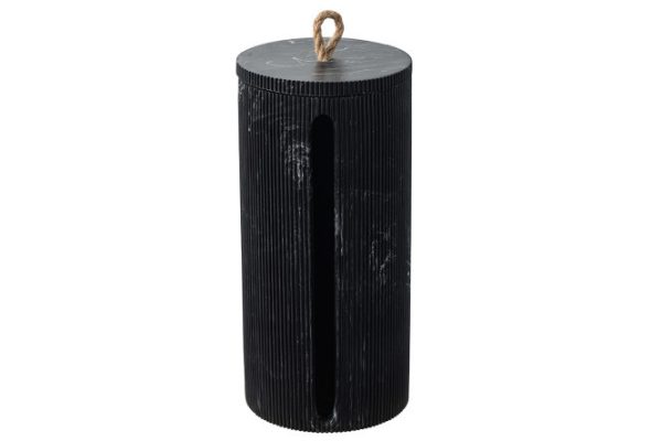 Tissue container EVIO Marble 11.5x24x11.5 cm
