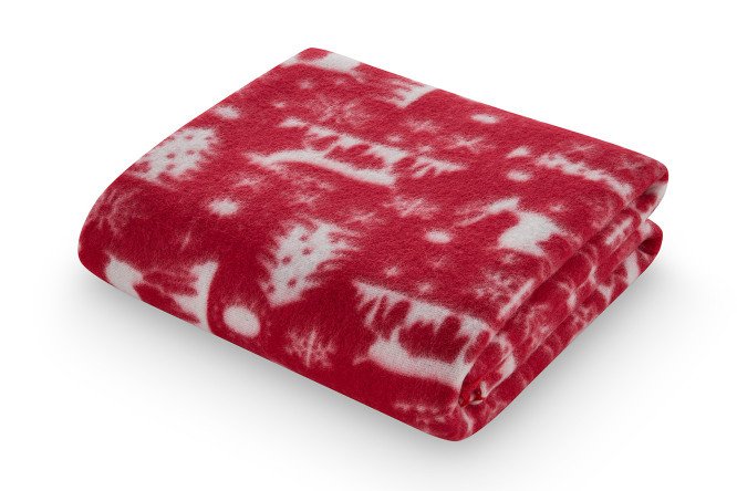 Blanket MITTE Wald Fleece, 100x150 cm