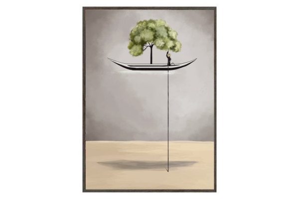 Reproduction in frame Balance 53x73 cm