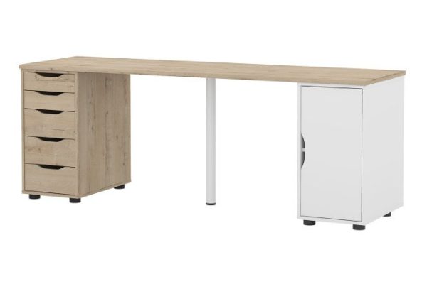 Desk Alexys 200 cm with 2 tables