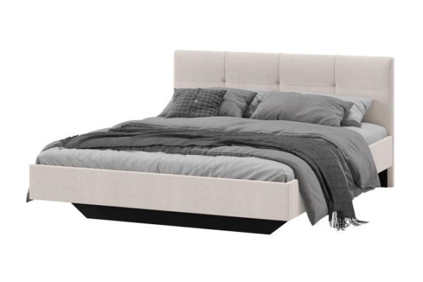 Bed Alice beige color