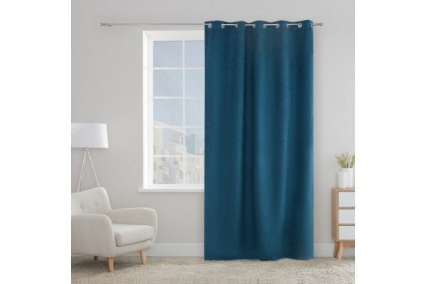 Curtain ESTUDI BLANCO Carlina 180x280 cm, 1 piece, turquoise color