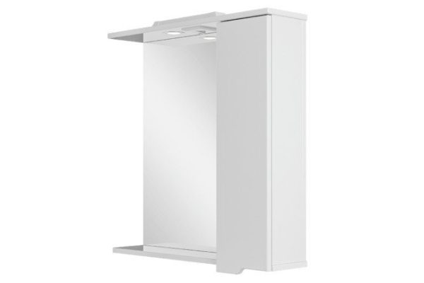 Single-door mirror cabinet Sanstar Line 70 145.1-2.5.1. 70.4x74.7x17.1 cm, Right