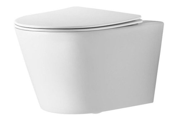Wall hung toilet ALCORA Chic tornado dpl 38x34x48.5 cm