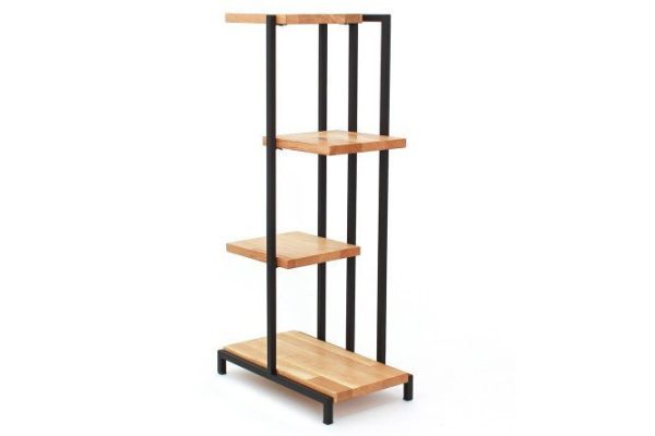Rack-stand for flowerpots Loft 5 40x80x23 cm, 4 tiers, Floor-standing