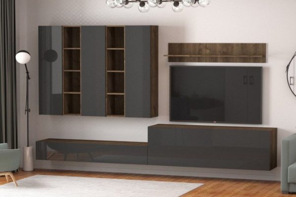 Furniture set Studio No. 7 expressive oak/anthracite