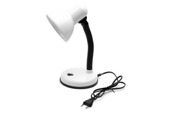 Table lamp Ultraflash UF-301P C01 E27, 14.3x31x14.3 cm