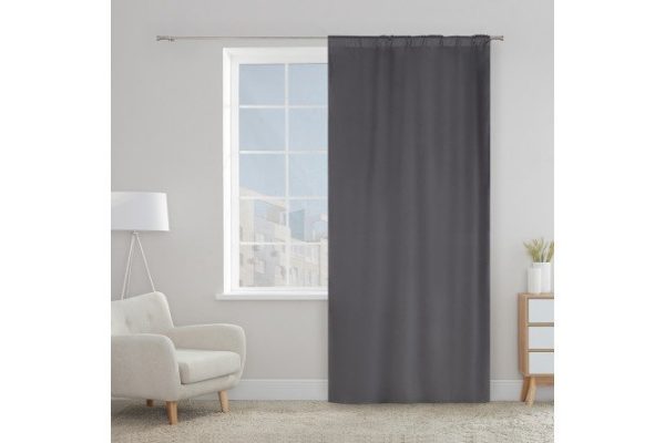 Curtain MICASA Janelle 145x260 cm, 1 piece, gray