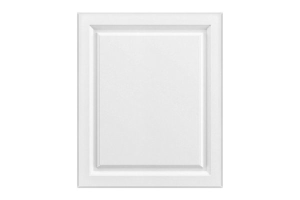 Aurora cabinet facade 59.6x71.6 cm, soft white snow color