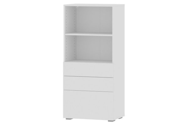 Children's rack Oscar mini with 3 drawers 60x130x39.6 cm
