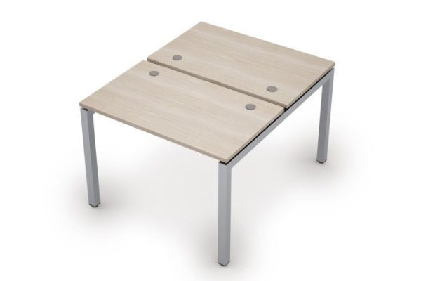 Bench system for 2 workstations Avance 100x75x123.5 cm