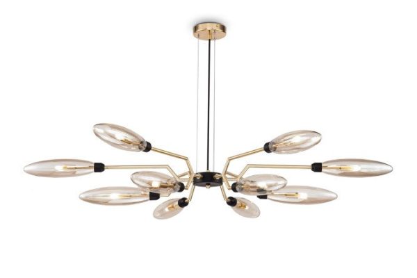 Hanging lamp MAYTONI MOD012CL 22 sq.m., 127x130x127 cm, G9