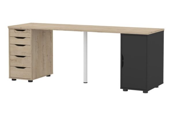 Desk Alexys 200 cm with 2 tables