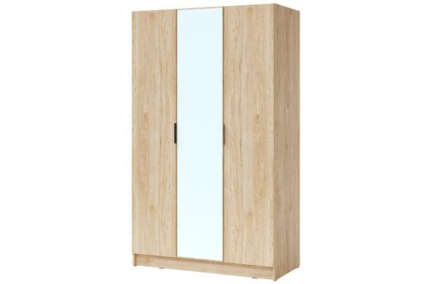 3-door wardrobe with mirror Loft