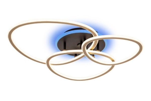 Chandelier Trio 24 sq.m., LED, 80 cm