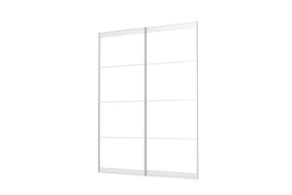 Oscar Ultra frame set for sliding wardrobe 180*236 cm with closers, type 2