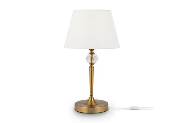 Table lamp FREYA Rosemary FR5190TL-01BS1 E14, 24x43.5x24 cm