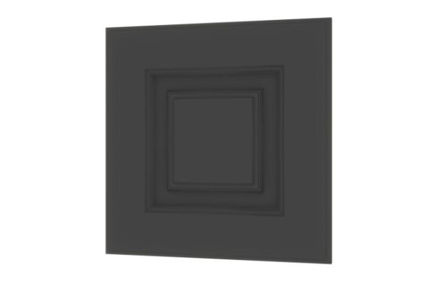 Decorative panel Marengo for wall cabinets 35.3x36 cm, Marengo color