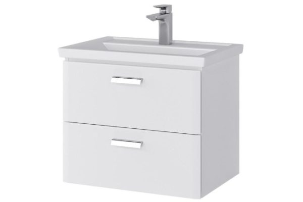 Hanging cabinet Sanstar Gretta 327.1-1.5.1. 56.4 cm, frame color white, facade white