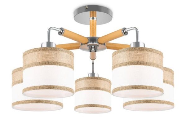 Ceiling lamp FREYA FR5329 17 sq.m., 60x30.5x60 cm, E14