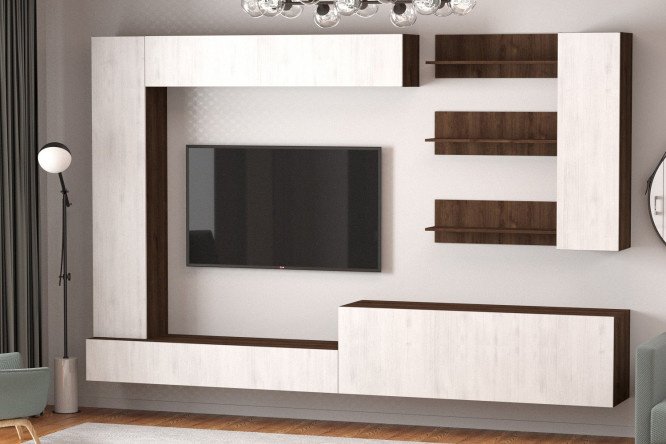 Furniture set Studio No. 6 expressive oak/northern wood