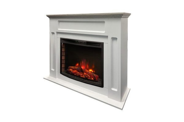 Fireplace set RealFlame Bari 25.5 WTM-F511 + Evrika 25.5 LED floor