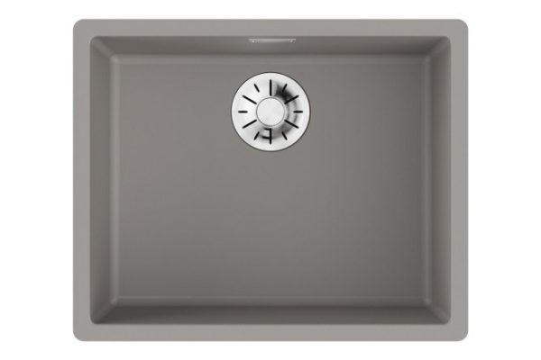 Undermount sink OMOIKIRI Yamakawa 55 Integra-GR 4997264 55.6x45.6x20 cm