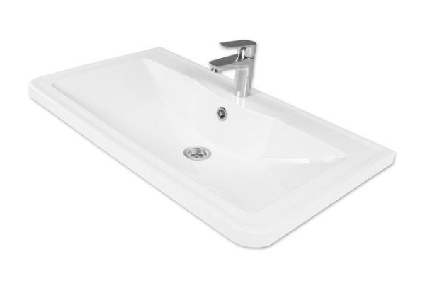 Washbasin Adelina 80 79.5x13.7x45.5 cm