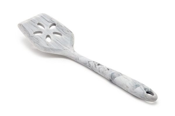 Slotted spatula BERKRAFT Gray Silicone