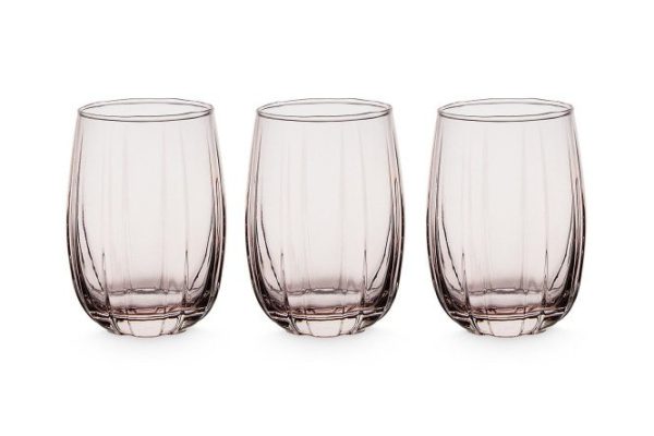 Set of glasses Hall Lollipops 380 ml, Glass, 3 pcs.