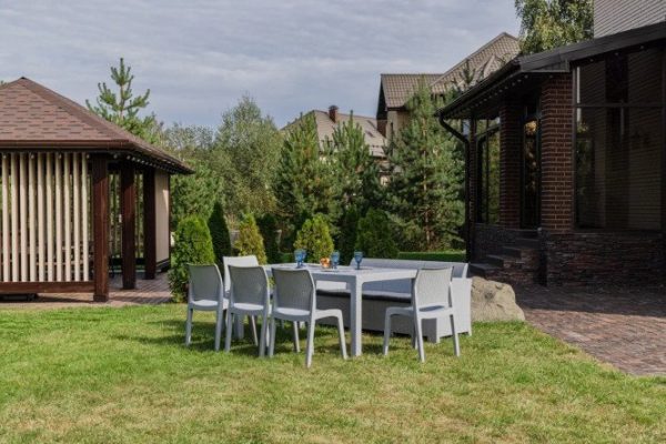 Dining set July color light gray