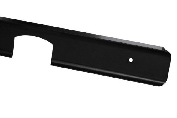 Corner plank for countertops Europe 1516 105727 38 mm, black