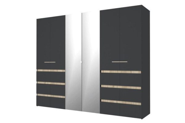 Wardrobe for clothes and linen Anona 6 doors