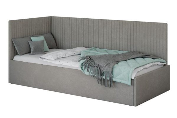 Bed with lifting mechanism Asti color gray-beige
