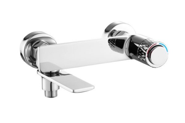 Bath and shower mixer Push M01-100cr