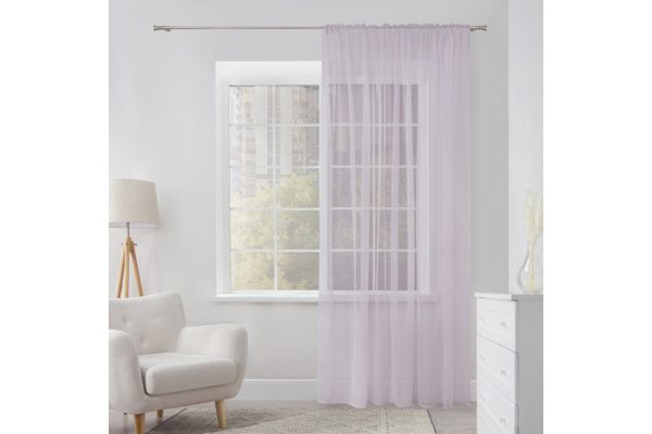 Tulle MICASA Alessa 300x280 cm, 1 piece, color light purple