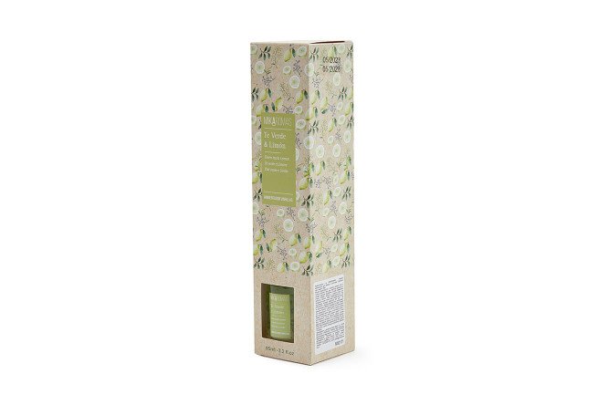 Diffuser Ambientador varillas mikado Green tea and Lemon 95 ml