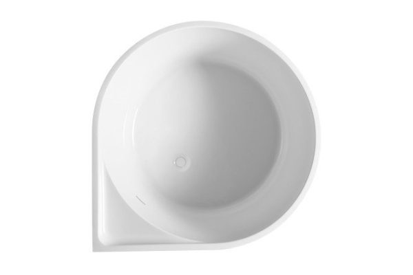 Wall-mounted bathtub AB9305 95x95 cm