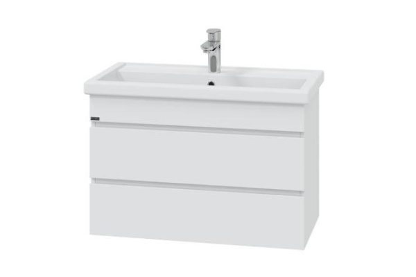 Hanging cabinet SANTA Mars 80 700296 2 drawers 81 cm, frame color white, facade white