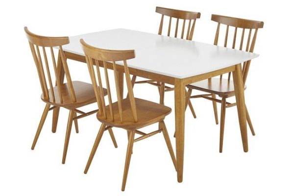 Modern Samurai chairs and Samurai-2 extendable table