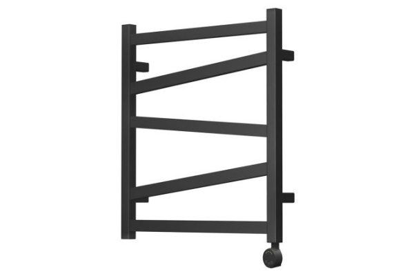 Electric heated towel rail POINT Phoenix P5, black PN15156BE 53x66.5x9 cm