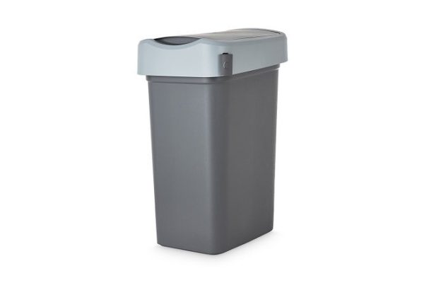 Smart bin waste container with lid 63x33x43 cm, 50 l