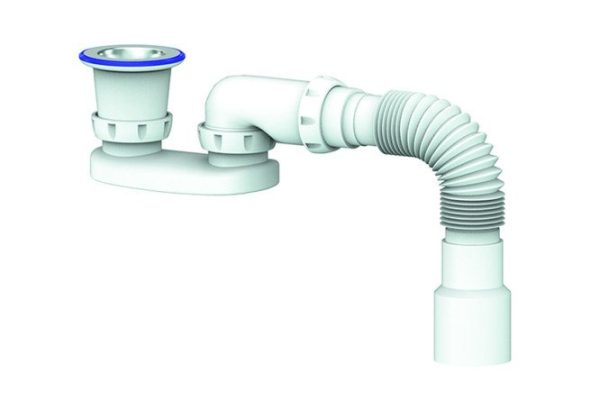 Siphon for shower tray 50x40 UNICORN G22