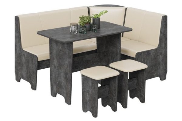 Kitchen corner Texas with universal corner, 153.2x80x113.2 cm