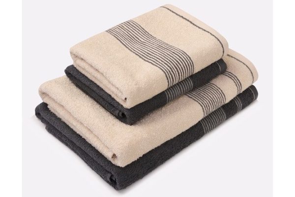 Set of terry towels Modern 4 50x90 cm, 70x140 cm, Cotton, 4 pcs.