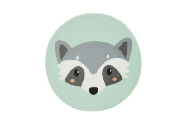 Rug Hall Raccoon 80x80 cm